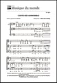 Canto de candomble SSAB choral sheet music cover